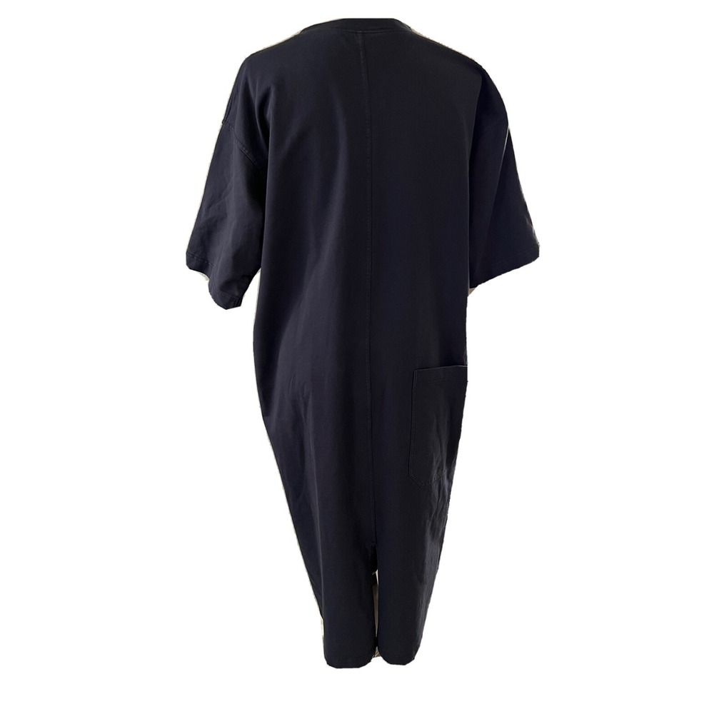 Sofie D'Hoore Dress Navy Blue Cotton Size 40 Short Sleeve Shift - Picture 5 of 10